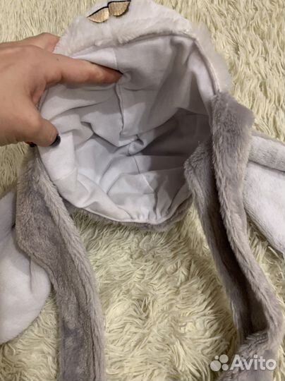 Шапка- заяц