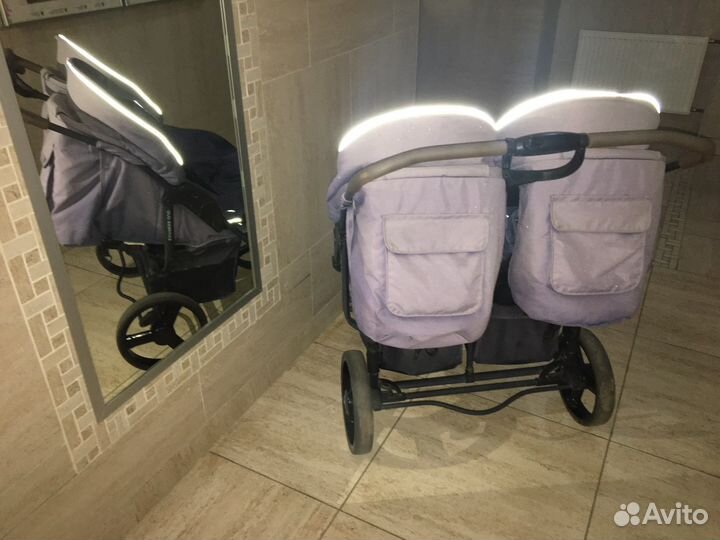 Коляска для двойни