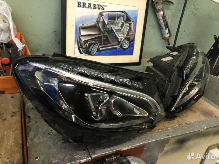 Мерседес C 205 фара