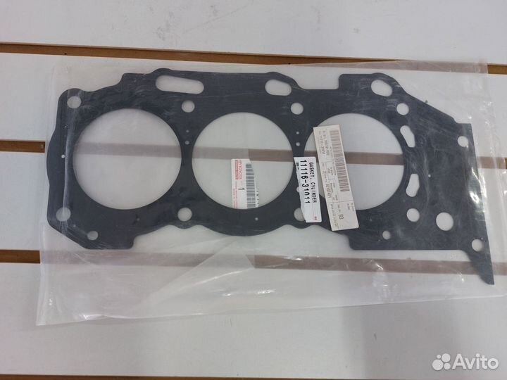 Прокладка ГБЦ лев. Toyota Land Cruiser Prado