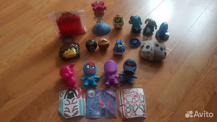 Игрушки из киндера, Макдональдса