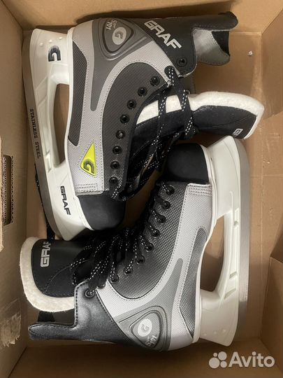 Коньки хоккейные 44 размер