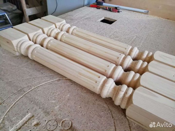 Токарные работы по дереву