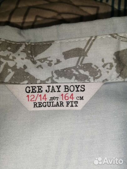 Рубашка для мальчика GEE JAY boys, р. 164