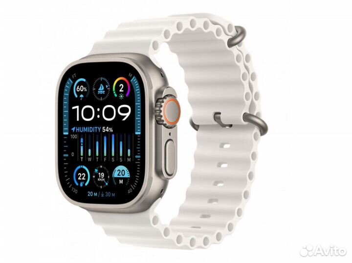 Apple watch ultra 2, white ocean band