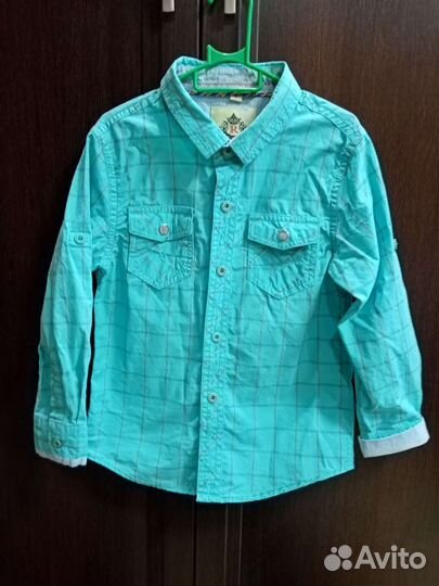 Рубашка zara 104 рост