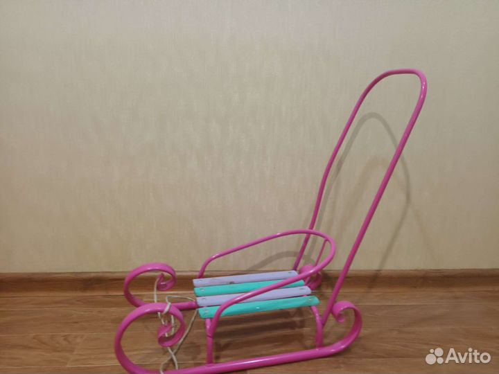 Санки для кукол