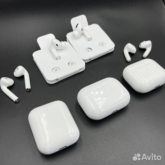 AirPods левый, правый, кейс 2 / 3 / Pro оригинал