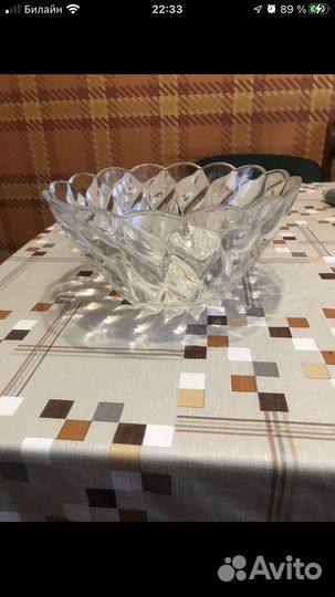 Хрустальная ваза