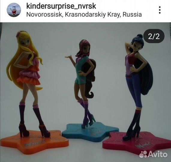 Куклы Винкс (Winx) и из киндер сюрприз Винкс 2012