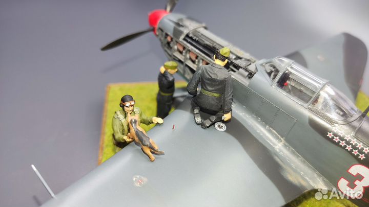 Сборная модель самолета Як-9д