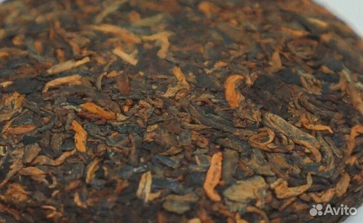 Бодрящий шу пуэр прессованный Булан Шань