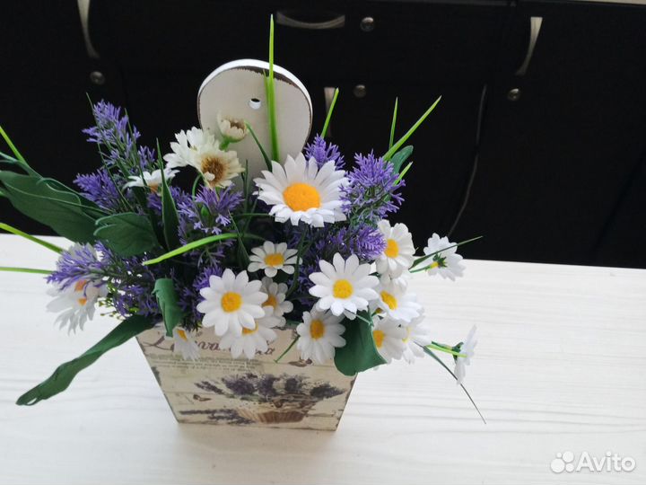 Цветочная композиция в стиле прованс