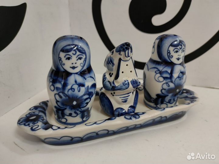 Гжель набор для специй 