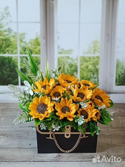 Букет цветов из мыла