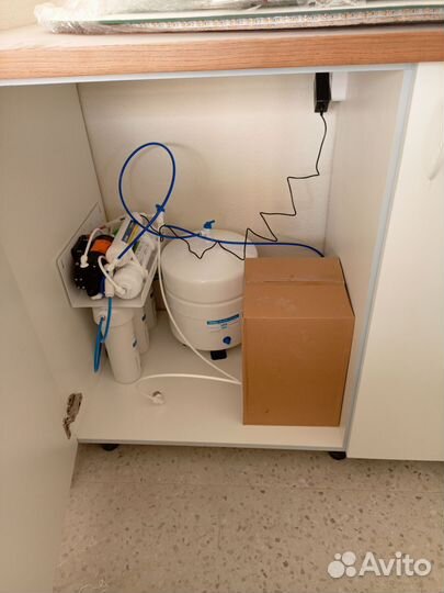 Установка фильтров для воды под мойку