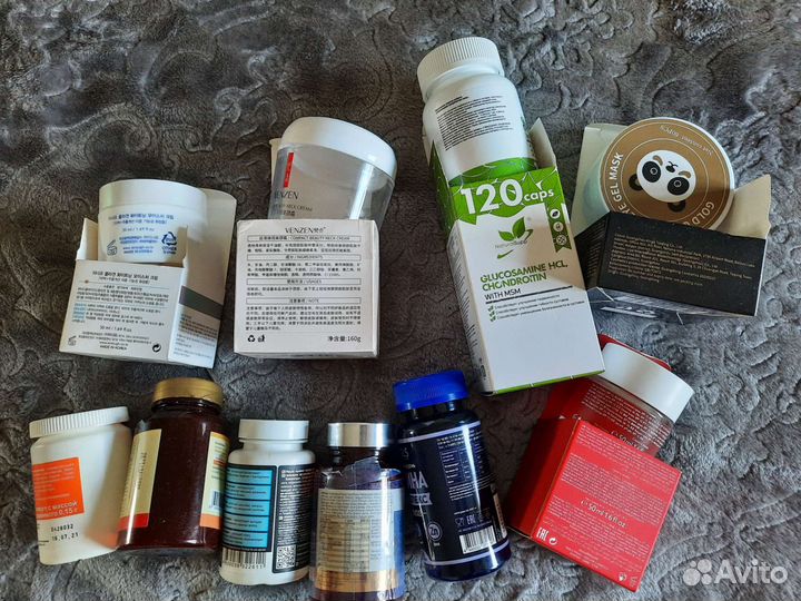 Пустые баночки из под кремов