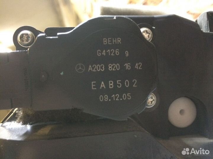 Печка в сборе Mercedes W219 W211 CLS 350