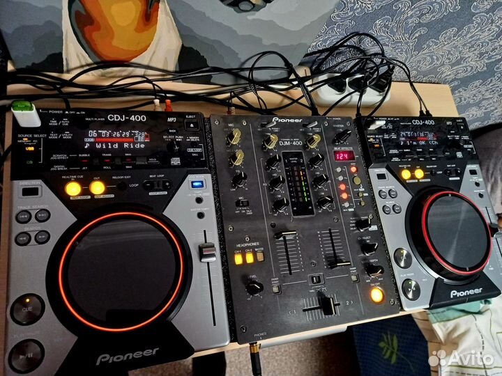 Dj плееры Pioneer CDJ 400 пара
