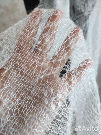 Платки палантины пуховые