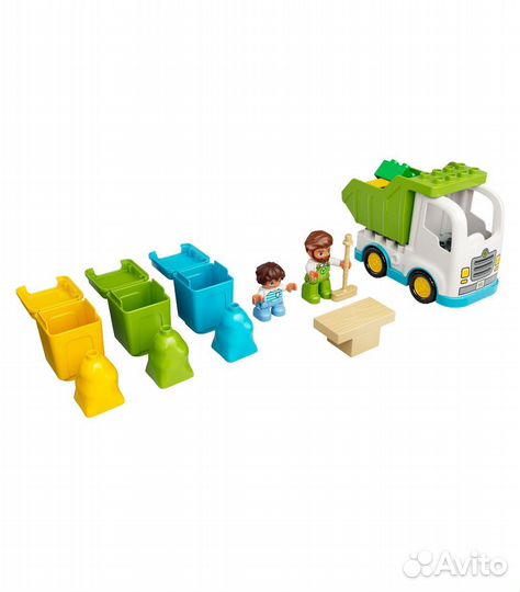 Lego duplo 10945 Мусоровоз и контейнеры