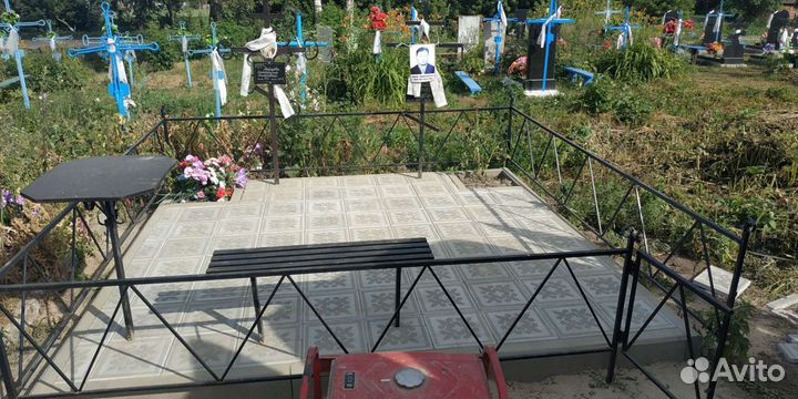 Памятники и благоустройство захоронений