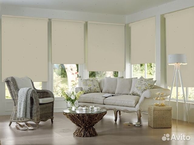 Рулонные шторы. Более 500 видов ткани