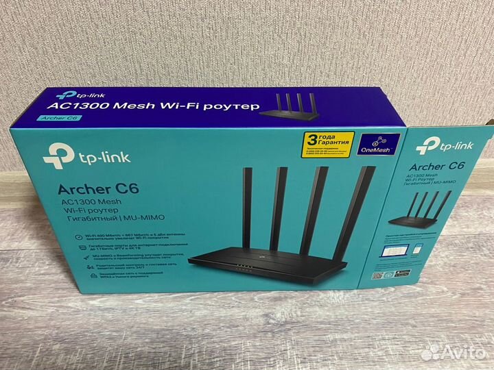 Wifi роутер TP Link Archer c6