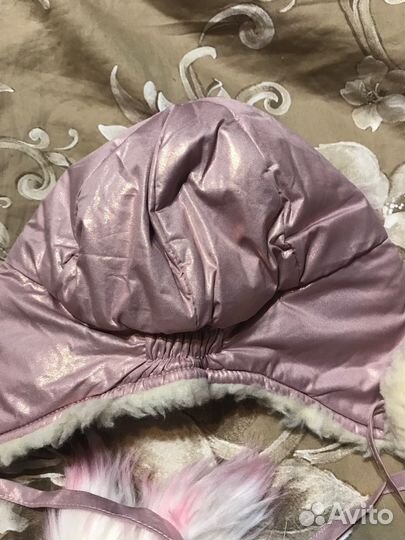 Шапки Pilguni розовый перламутр 92-98 см