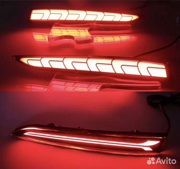 Стоп сигнал заднего бампера Hyundai Solaris