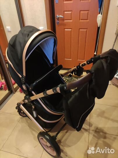 Коляска 3 в 1 бу