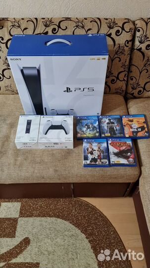 Sony playstation ps5 с дисководом