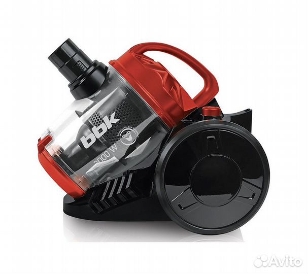 Пылесос BBK BV1503 черный/красный