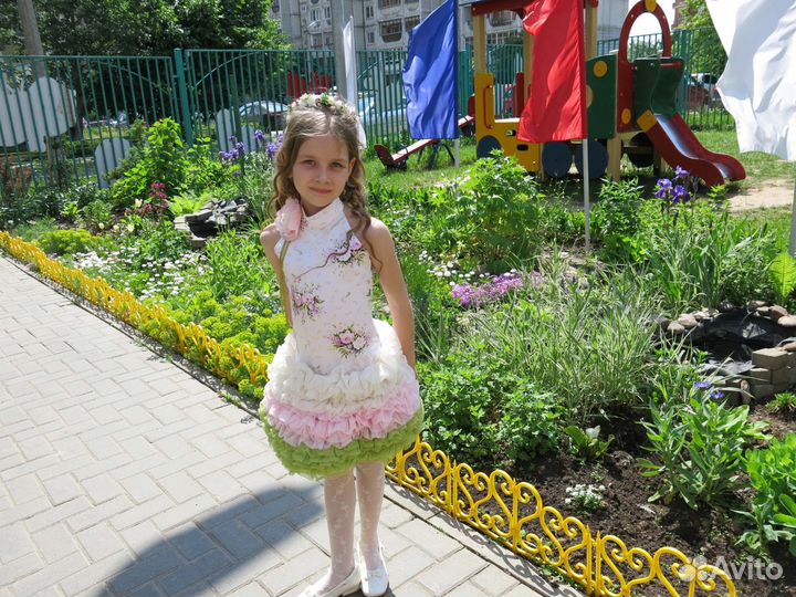 Платье Маленькая Леди 128
