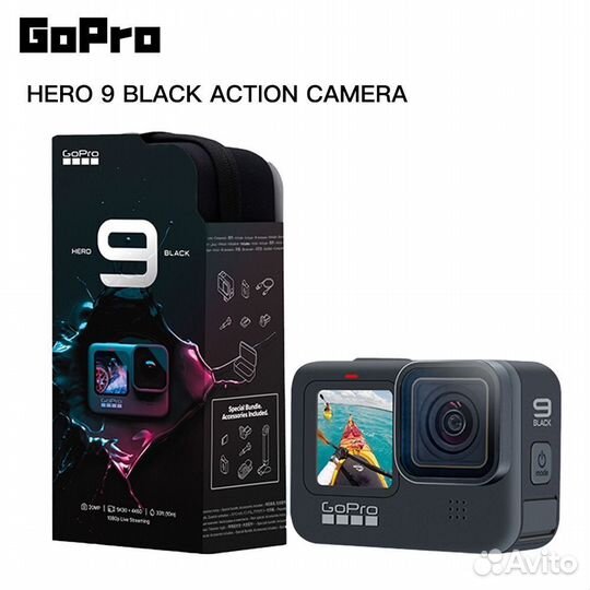 Экшн Камера GO Pro Hero 9 / Black / Новая