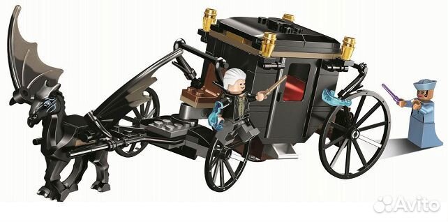 Конструктор 11008 Побег Гриндевальда Аналог Лего