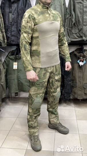 Боевой тактический костюм мох