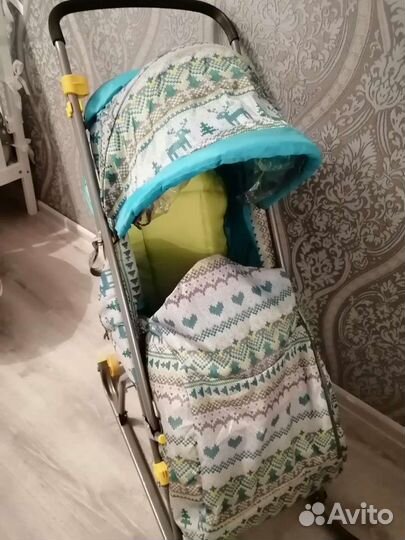 Детские санки коляска ника