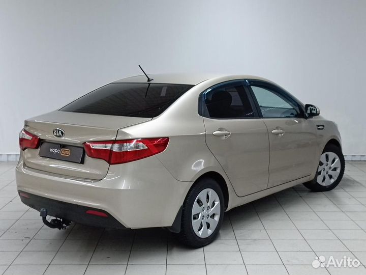 Kia Rio 1.6 МТ, 2014, 121 764 км