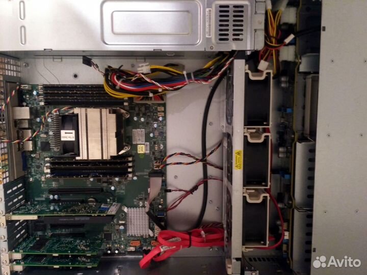 Сервер Supermicro SC825 на Intel E5-1680V4