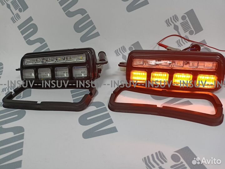 Светодиодные фары Нива (надфарники/подфарники)