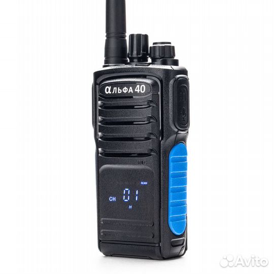 Рация ударопрочный дисплей Альфа 40