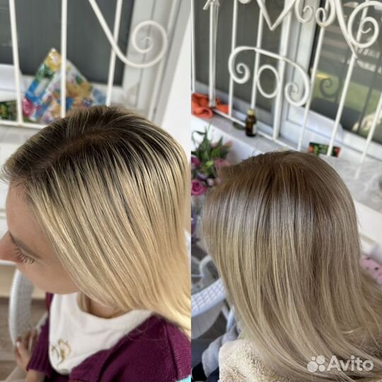 Окрашивание волос