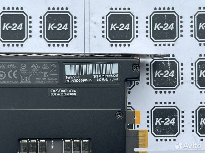 Tesla V100 16GB Для нейросетей и вычислений