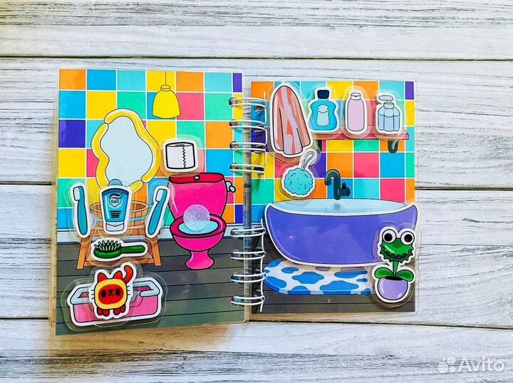 Тока Бока разноцветный дом