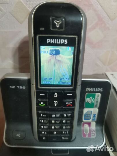 Радиотелефон philips se 730