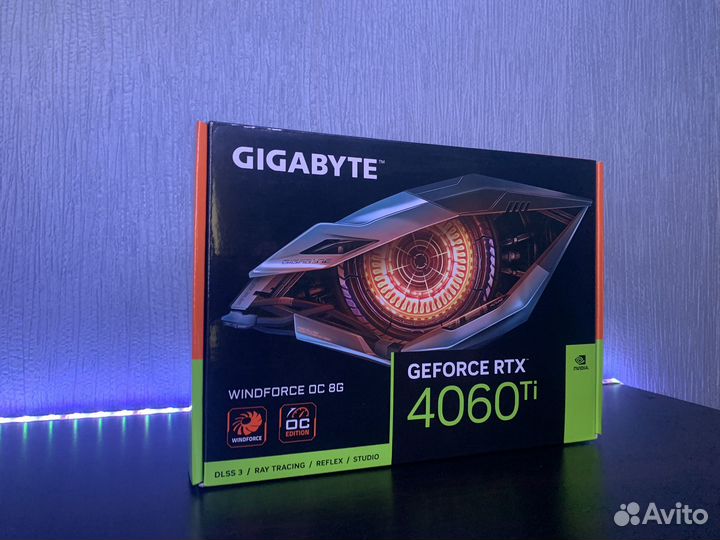 Новая Gigabyte GeForce RTX 4060 Ti eagle 8GB