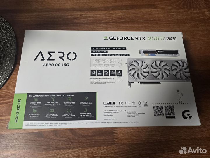 RTX 4070 Ti Super Aero