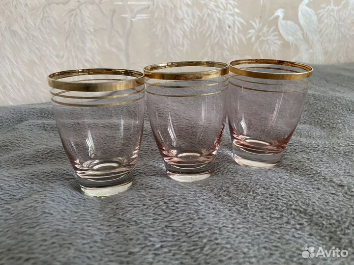 Хрустальные стаканы СССР