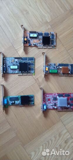 Ретро видеокарты pci